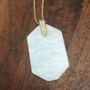 BaubleBar Jewelry - Sugarfix Graphic Resin Pendant Necklace NWT BaubleBar Jewelry - Sugarfix Graphic Resin Pendant Necklace NWT